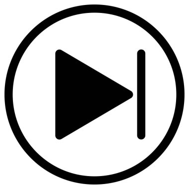 Basit ve minimalist ortam vektör simgesi