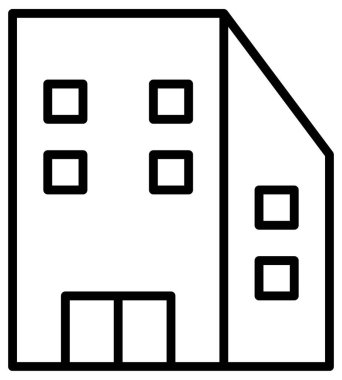 Basit ve minimalist uygulama kullanıcı arayüzü vektör simgesi