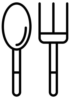 Basit ve minimalist benzin istasyonu kalın vektör simgesi