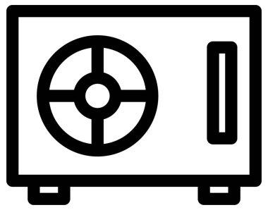 Mobilya simgesinin vektör illüstrasyonu