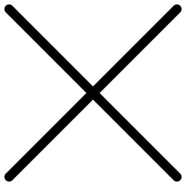 Beyzbol sopaları beyaz zemin üzerinde siyah renkli simge