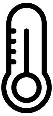 Beyaz arkaplanda minimalist sauna vektör simgesi