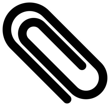 ataç vektör simgesi. biçim iki renkli düz semboldür