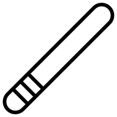 protesto simgesi, satır vektör illüstrasyonu 