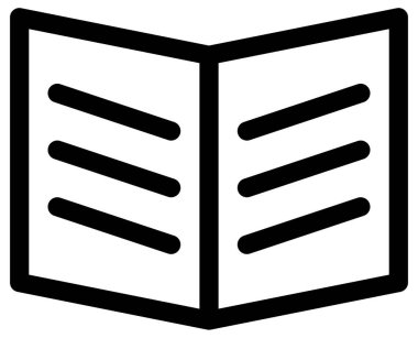 Basit ve minimalist hükümet ve politika vektör simgesi