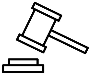 Basit ve minimalist askeri vektör simgesi