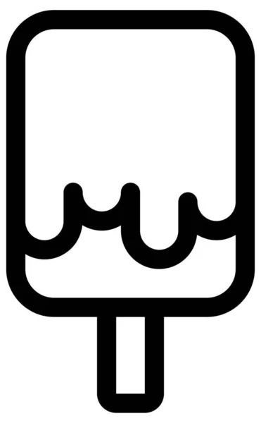 Ikona Vektoru Zmrzliny — Stockový vektor