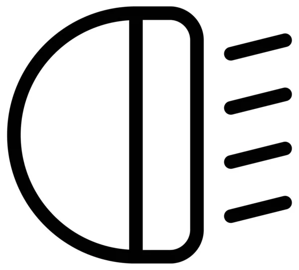 Vektor Symbol Für Fahr Und Autoteile — Stockvektor