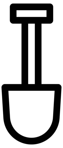 Herdlinie Vektor Symbol Auf Weißem Hintergrund — Stockvektor
