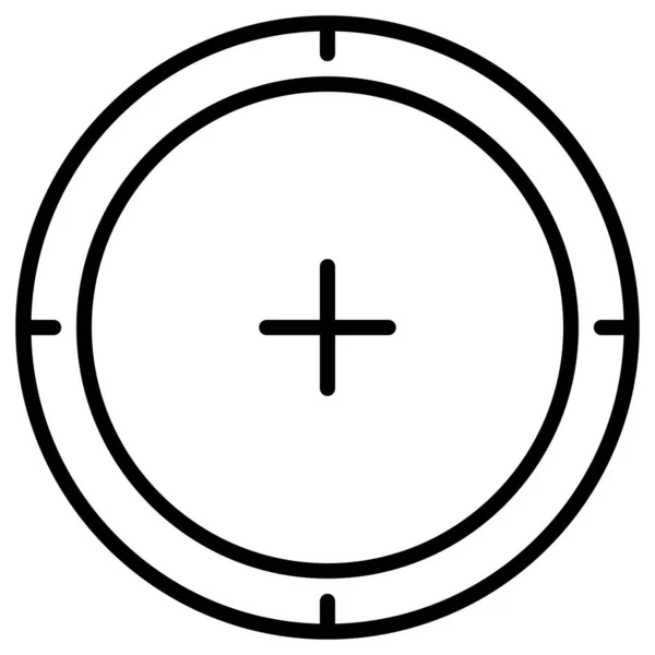 Einfache Und Minimalistische App Benutzeroberfläche Vektor Symbol — Stockvektor