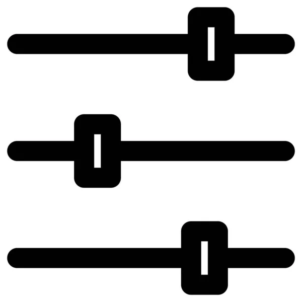 Gewicht Schaal Vector Pictogram — Stockvector