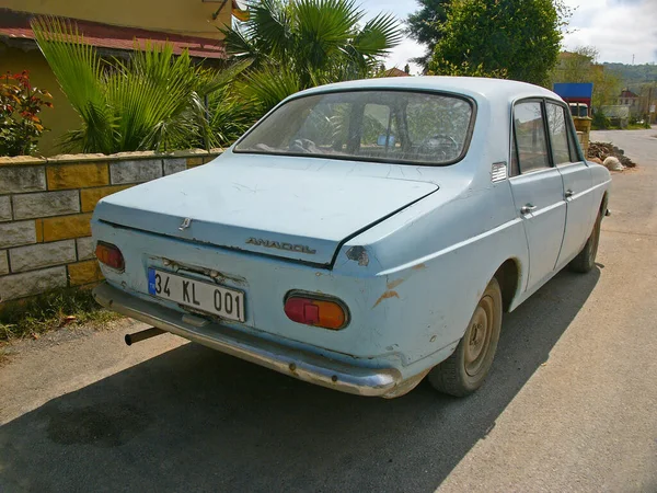 Istanbul Turkey April 2011 Rear View Turkish Made Anadol Model — Stock Photo, Image