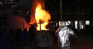 Metal eritme ve dökülme