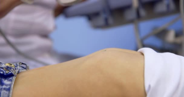 Clinique Pour Enfants Injections Pour Enfants Vaccination Contre Virus Contrôle — Video