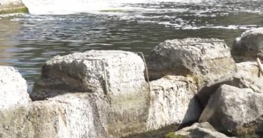 Nehir, su akışı yavaş hareket