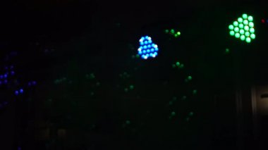 Bir kulüpte Red Mirrorballs - yakın çekim