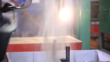 Metal eritme ve dökülme