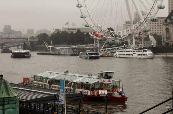 Лондон Лондон Англія Велика Британія Травня 2020 Дощові Вулиці — стокове фото