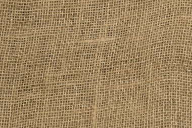 Doğal keten çizgili renksiz desenli çuval çuvalı arka planı