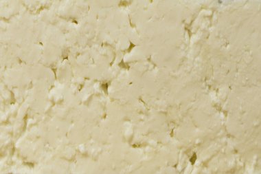 Arka plan olarak taze beyaz peynir