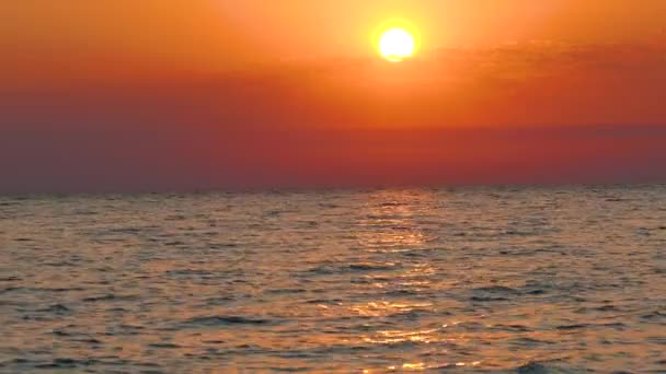 Lever de soleil Mer Matin Vagues d'escalade 