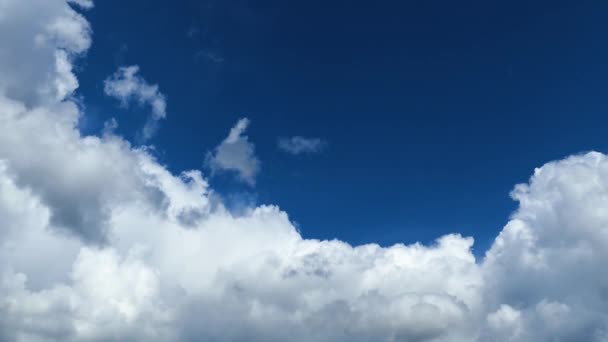 Cielo Azul Nubes Time Lapse — Vídeos de Stock