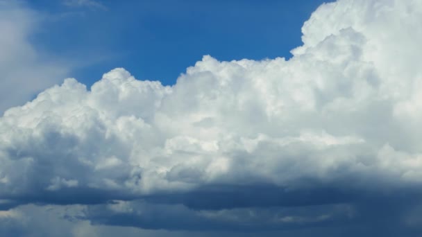 Błękitne Niebo Chmury Poklatkowe — Wideo stockowe