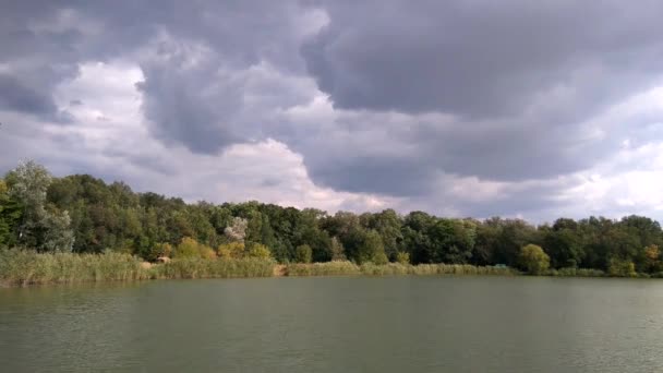 Céu Azul Nuvens Tempo Lapso — Vídeo de Stock