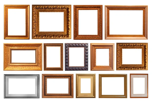 Vintage Frames Pictures Isolated — Stok Foto