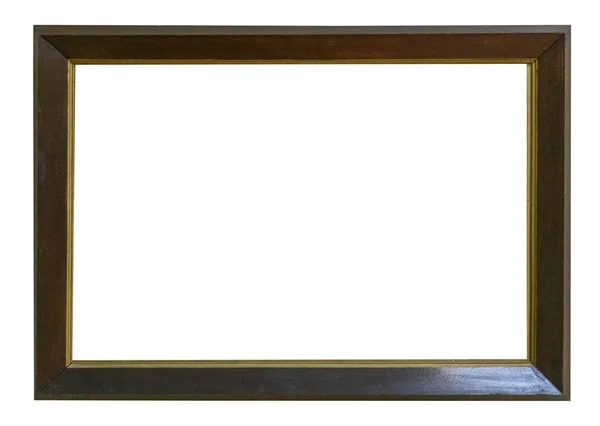 Frame Picture Antique Antiques Isolated White Background — Stock Photo, Image