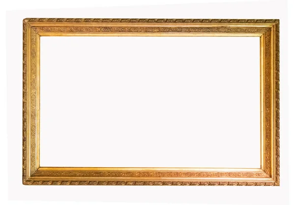 Картина Рамки Антикваріату Ізольовані Білому Тлі — стокове фото