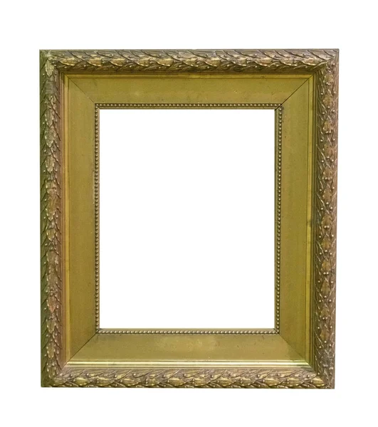 Frame Picture Antique Antiques Isolated White Background — Stock Photo, Image