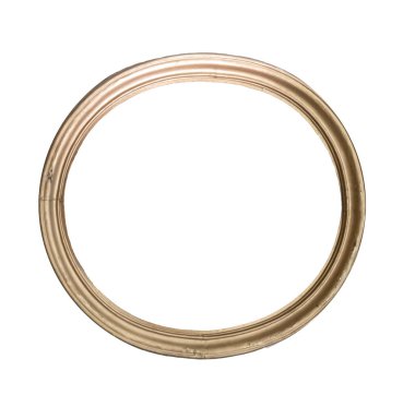 Beyaz arka plan üzerinde izole çerçeve resim antika antikalar