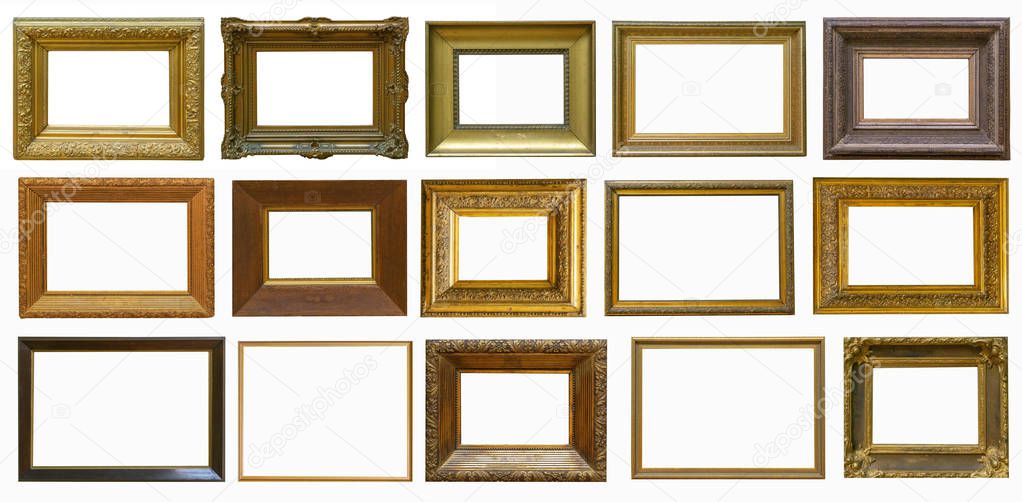 Frames picture antiques set