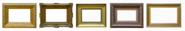 Çerçeveler resim antika seti