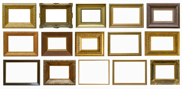 Rahmen Bild Antiquitäten Set — Stockfoto