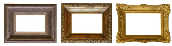 Quadros Pinturas Ouro Antiguidade Coleção Museu Isolado — Fotografia de Stock