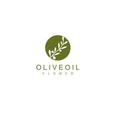 Natural Herbal Olive Oil / Droplet and Flower logo design vector Natural Herbal Olive Oil / Droplet and Flower logo design vector
