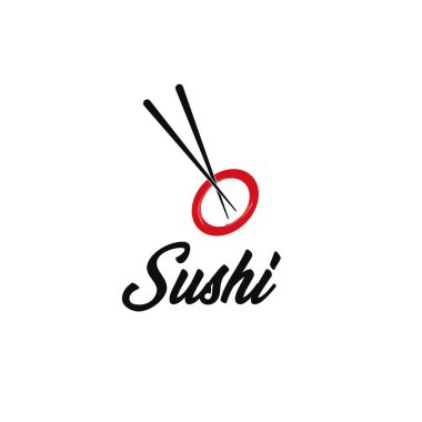 Doğu Japon suşi logosu tasarımı