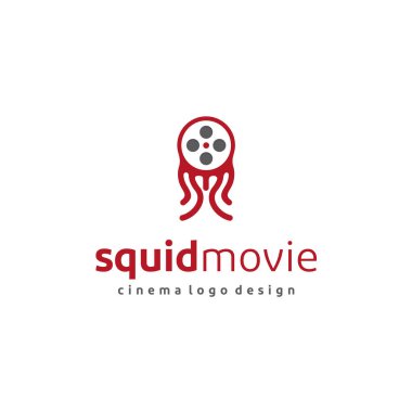 Mürekkep balığı / Denizanası film logosu tasarımı