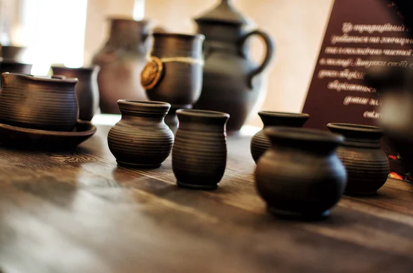 Ukrainian utensils made of clay are a great travel souvenir