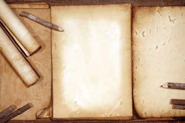 eski kağıt doku ve arka plan için kalem