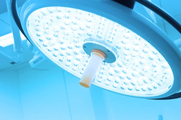 Surgical Lamps Operation Room Take Art Lighting Blue Filter — Stock Photo, Image