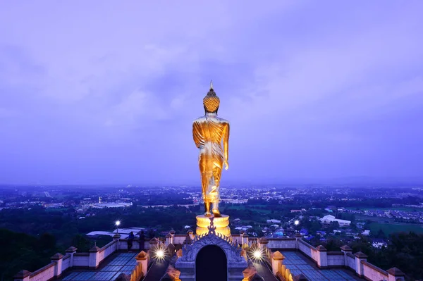 Posąg Buddy Wat Phra Khao Noi Nan Tajlandia — Zdjęcie stockowe
