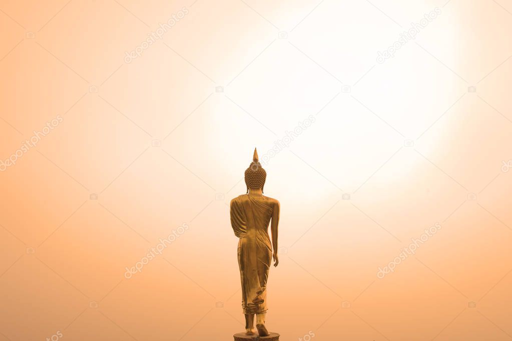Buddha statue at Wat Phra That Khao Noi, Nan, Thailand