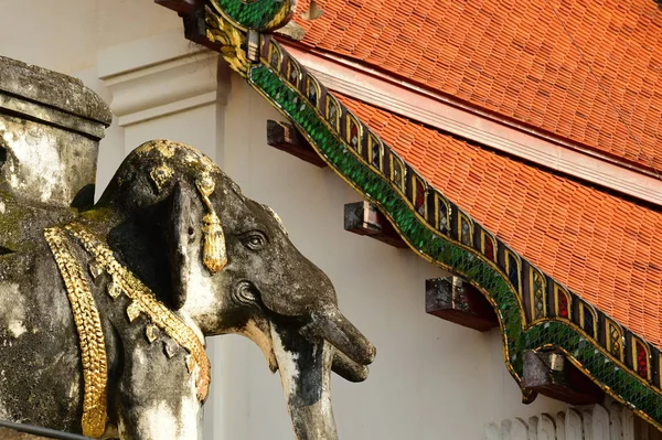 Asia Elephant Statue Thailand — Stock Photo, Image