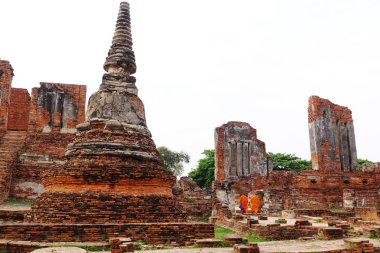 Wat phra si santhe ayutthaya, thailand