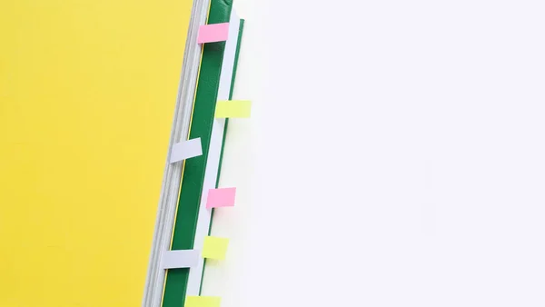 Close Notebook Isolated White Background — Stock Photo, Image