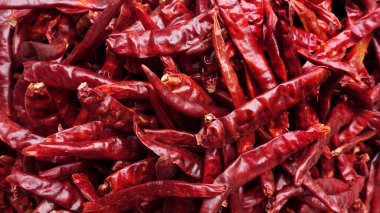 Arkaplan için kırmızı biberleri kapat