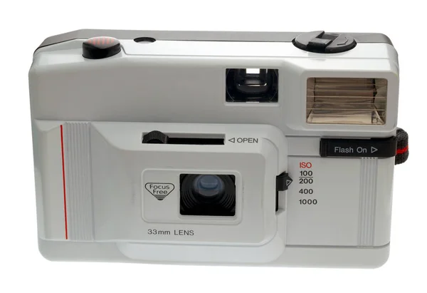 Eski 35 mm kompakt Film Kamerası